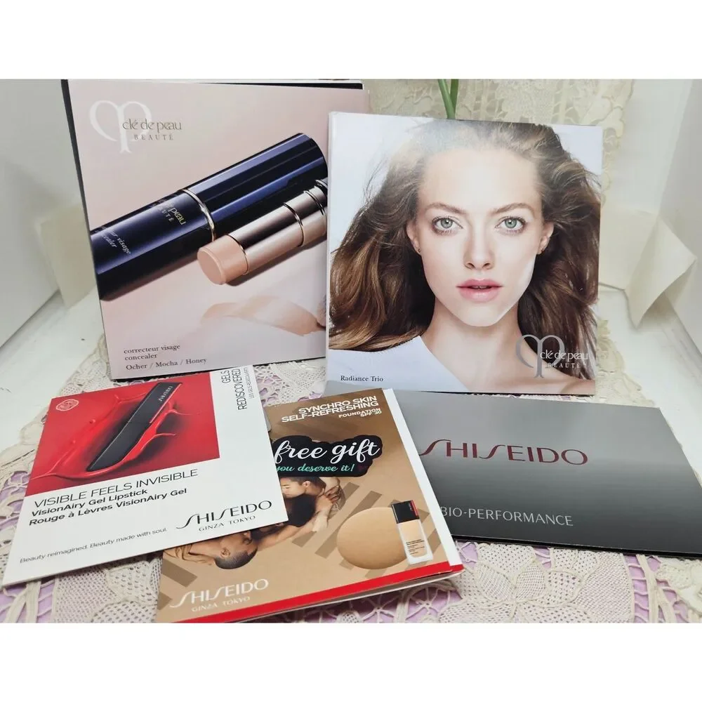 Cle De Peau Shiseido Sample Bundle 5 Pcs. New